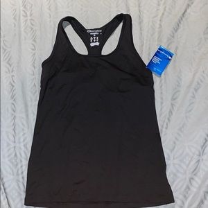 Black Champion Athletic Racerback Tank